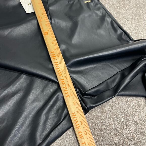 Fabletics Womens Vegan Leather Legging sz 3XL High Rise Black stretch pants - Picture 8 of 11